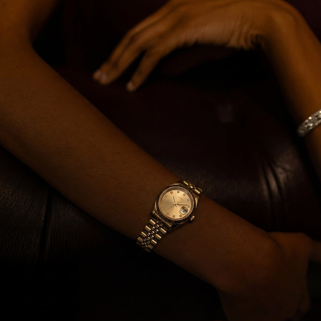 The Luna Watch - Classic Champagne