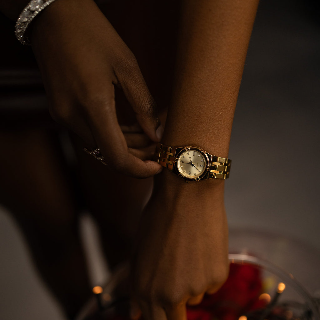 The Elara Watch Champagne