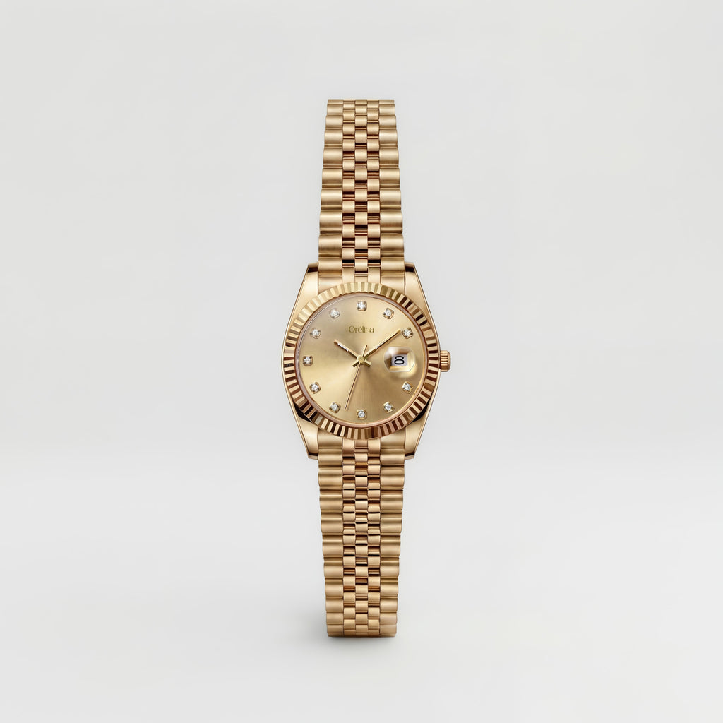The Luna Watch - Classic Champagne